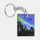 Porte-clés Porte - clé acrylique Northern Light double face (Devant gauche)