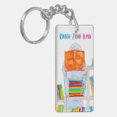 Porte-clés Porte - clé acrylique par Rand - Rabbi Ziddni Ilma (Devant gauche)