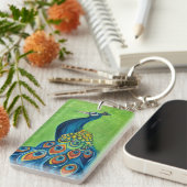 Porte-clés Porte - clé acrylique Peacock (Devant droit)