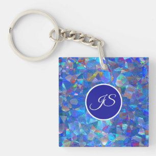Porte-clés Porte - clé acrylique personnalisé Opal Crystal