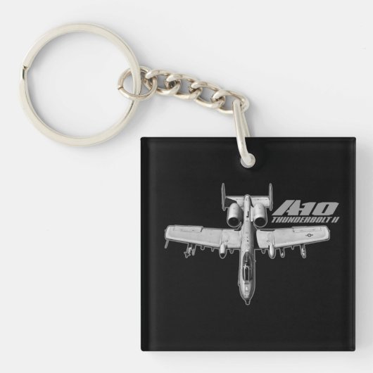 Porte-clés Porte - clé acrylique Porte - clé A-10 Thunderbolt (Devant)