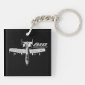 Porte-clés Porte - clé acrylique Porte - clé A-10 Thunderbolt (Dos)