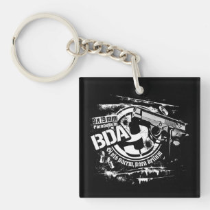 Porte-clés Porte - clé acrylique Porte - clé BDA 9
