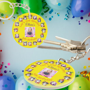 Porte-clés Porte - clé acrylique pour enfant Lover Ghost Love