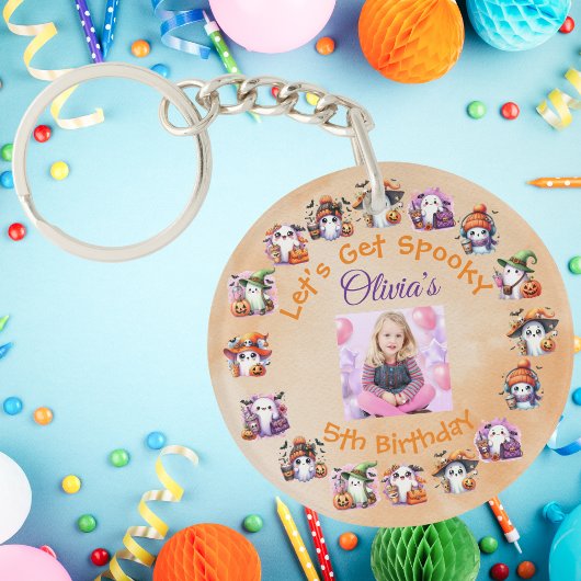 Porte-clés Porte - clé acrylique pour enfant Lover Ghost Love