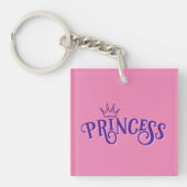 Porte-clés Porte - clé acrylique Princesse (Devant)