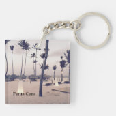 Porte-clés Porte - clé acrylique Punta Cana (double face) (Dos)