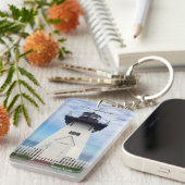 Porte-clés Porte - clé acrylique rect. du phare d'Olcott (Devant droit)