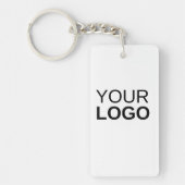 Porte-clés Porte - clé acrylique, rectangle (double face) (Devant)