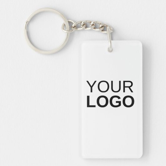 Porte-clés Porte - clé acrylique, rectangle (double face) (Devant)