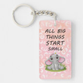 Porte-clés Porte - clé acrylique, rectangle (double face) (Devant)