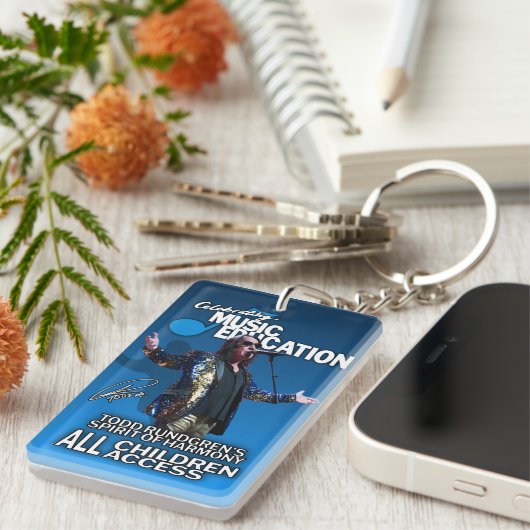 Porte-clés Porte - clé acrylique, Rectangle (double face) (Devant droit)