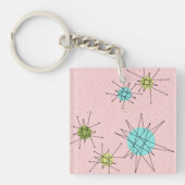 Porte-clés Porte - clé acrylique rose Iconique (Devant)