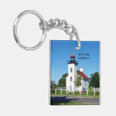 Porte-clés Porte - clé acrylique Sand Point Lighthouse (Devant gauche)