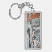 Porte-clés porte - clé acrylique Satra (Devant gauche)