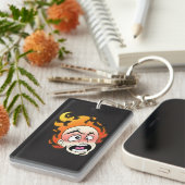 Porte-clés Porte - clé acrylique Scovillelicous Fire Head (Devant droit)