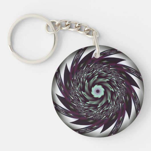 Porte-clés Porte - clé acrylique spirale (Devant)