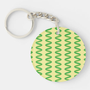 Porte-clés Porte - clé acrylique Spirulina stupéfiant