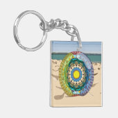 Porte-clés Porte - clé acrylique Sunshine (Devant gauche)