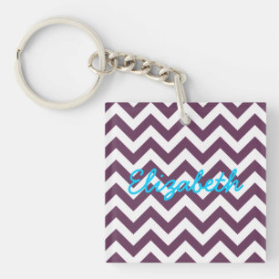Porte-clés Porte - clé acrylique tendance Chevron