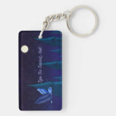 Porte-clés Porte - clé acrylique Tyto Owl (Dos)