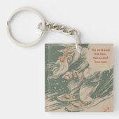 Porte-clés Porte - clé acrylique, Vent du Nord (Devant)