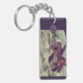 Porte-clés Porte - clé acrylique Wyrm et Wold art (Devant gauche)