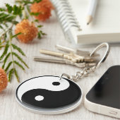 Porte-clés Porte - clé acrylique Yin Yang (Devant Droit)