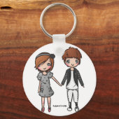 Porte-clés Porte - clé Adams Couple (Recto)