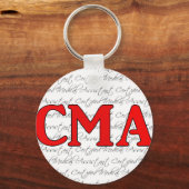 Porte-clés Porte - clé adjoint médical certifié (Recto)