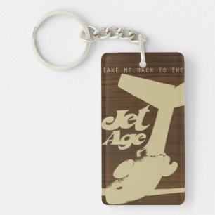 Porte-clés Porte - clé aérien Retro Jet-Age