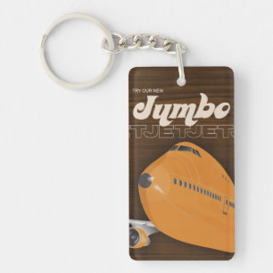 Porte-clés Porte - clé aérien Retro Jumbo Jet