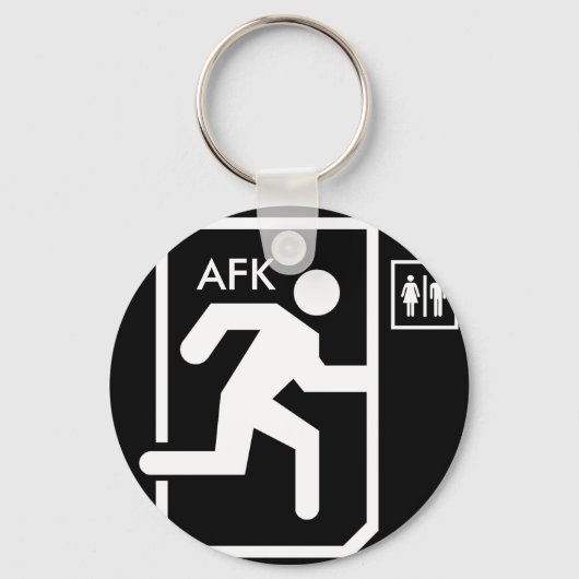 PORTE-CLÉS PORTE - CLÉ AFK (Recto)
