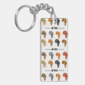 Porte-clés Porte - clé africain (Devant gauche)