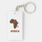 Porte-clés Porte - clé africain (Dos)