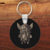 Porte-clés Porte - clé africain du masque (Recto)