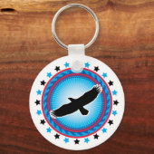 Porte-clés porte - clé "Aigle" (Recto)