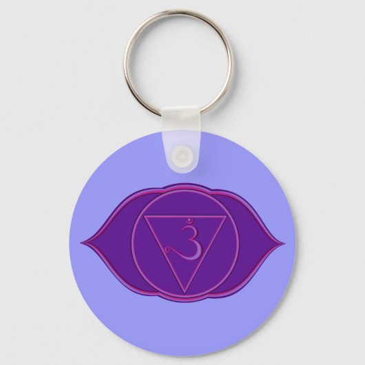 Porte-clés Porte - clé Ajna Chakra (Recto)