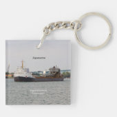 Porte-clés Porte - clé algomarine (Dos)