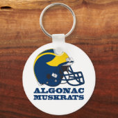 Porte-clés Porte - clé - Algonac Muskrats (Recto)