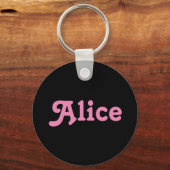 Porte-clés Porte - clé Alice (Recto)