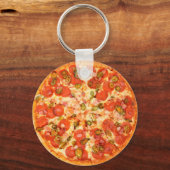 Porte-clés Porte - clé alimentaire Pizza (Recto)