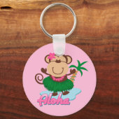 Porte-clés Porte - clé Aloha Monkey (Recto)