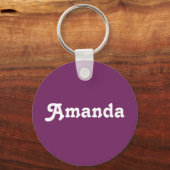 Porte-clés Porte - clé Amanda (Recto)