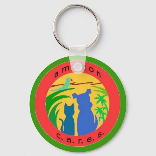 Porte-clés Porte - clé Amazon Cares (Recto)