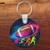 Porte-clés Porte - clé américain de football (Recto)