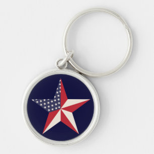 Porte-clés Porte - clé américain Star