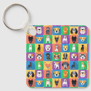 Porte-clés Porte - clé Amoureux des chiens