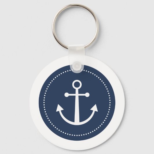 Porte-clés porte - clé Ancre (Recto)