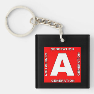 Porte-clés Porte - clé AO de génération
